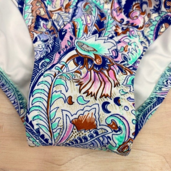 NWT Victoria’s Secret Paisley Bikini Bottom - Picture 4 of 4